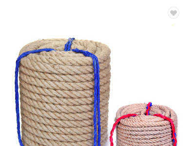 Natural hanging tag jute, fine and coarse manufacturer 1mm-80mm package tug-of-war rope retro